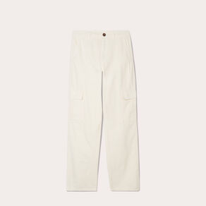 pantalon large cargo ecru femme Pantalon large cargo ecru femme