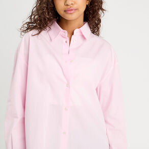 chemise manches longues rose femme Chemise manches longues rose femme