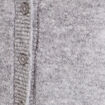 Gilet sans manches ajusté gris clair femme