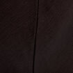 Jupe midi droite fendue noir femme