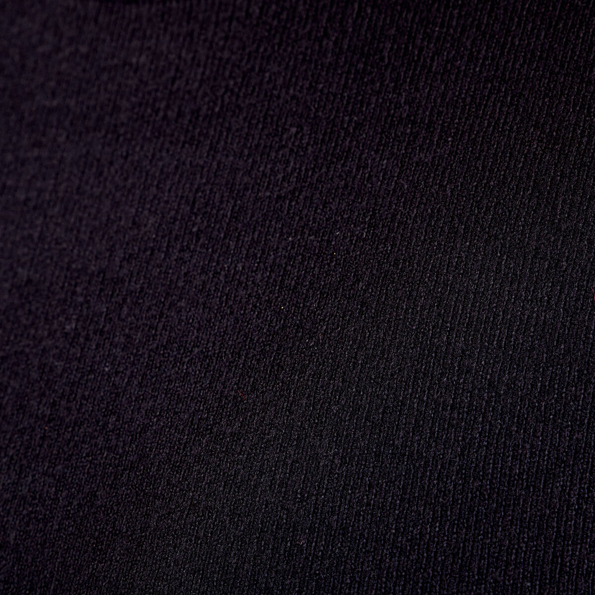 Robe pull droite avec poches noir femme
