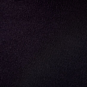Robe pull droite avec poches noir femme