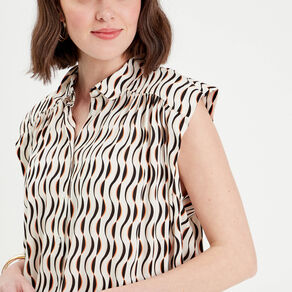 chemise sans manches blanc femme Chemise sans manches blanc femme