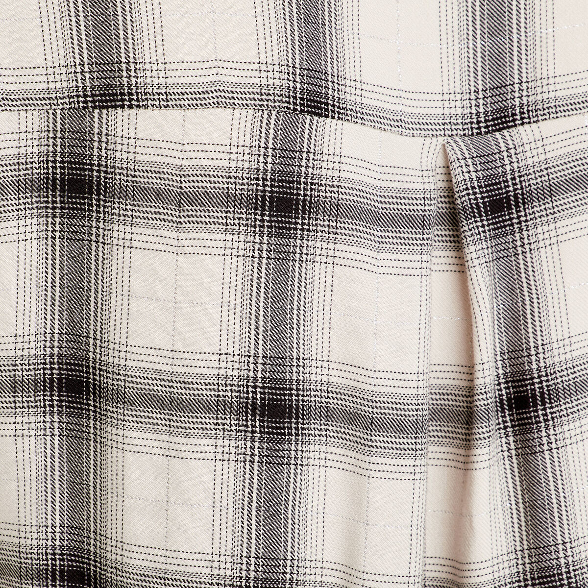 Chemise manches longues ecru femme