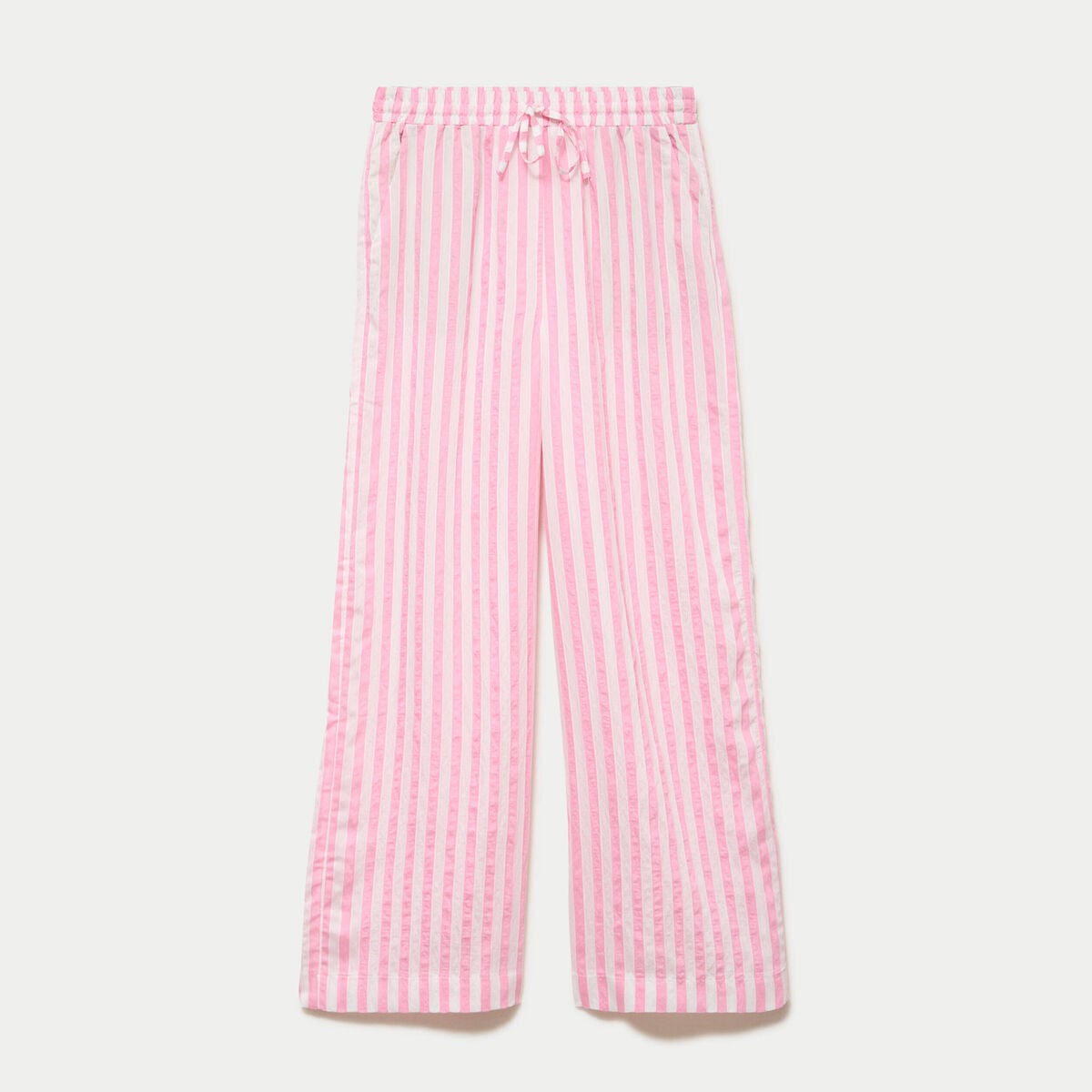 Pantalon bootcut taille standard rose femme