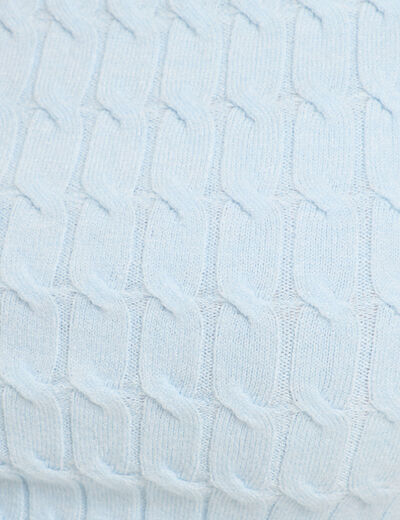 T-shirt manches courtes bleu pastel femme