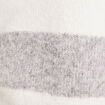 Pull col montant gris clair femme