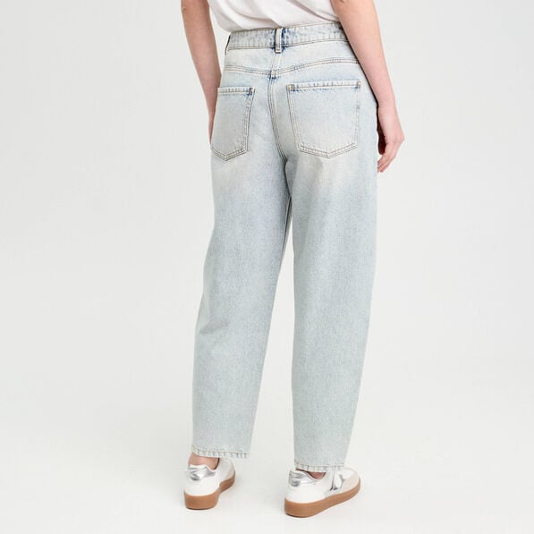 jeans balloon denim bleach femme Jeans balloon denim bleach femme
