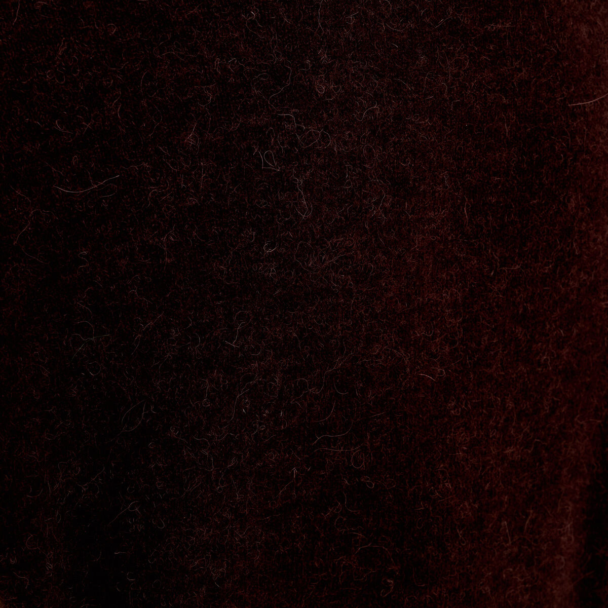 Gilet manches longues marron fonc&eacute; femme