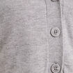 Gilet sans manches gris foncé femme