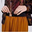 Ceinture élastiquée noir femme