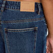 Jeans baggy taille haute denim stone femme