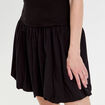 Robe boule 2 en 1 noir femme