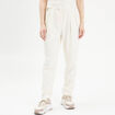 Pantalon cigarette ceinturé ecru femme