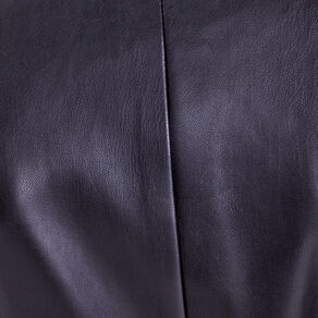 Combishort simili cuir noir femme