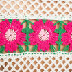 Pull manches longues rose fushia femme