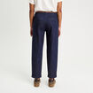 Jeans chino avec ceinture denim brut femme