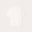 T-shirt oversize col rond ecru femme