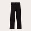 Jeans flare 7/8ème denim noir femme