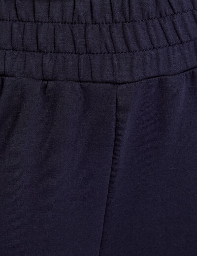 Pantalon jogging taille standard bleu marine femme
