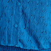 Blouse manches courtes bleu canard femme