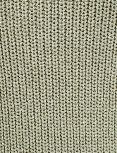 Pull avec boutons épaules vert pastel femme
