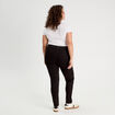 Jeans slim 5 poches denim noir femme