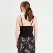 Blouse broderie anglaise noir femme