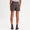 Short city droit gris femme