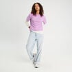 T-shirt manches courtes violet femme