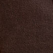 Salopette droite en jean marron foncé femme