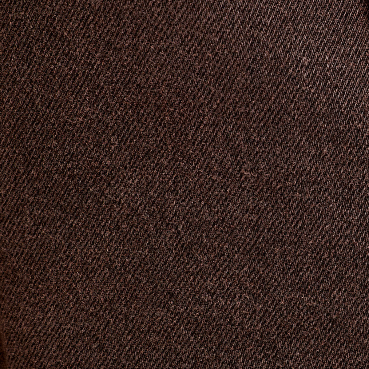 Salopette droite en jean marron foncé femme