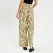 Pantalon large fluide blanc femme