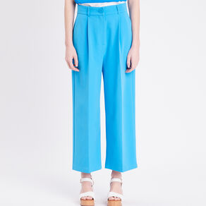 pantalon city large bleu femme Pantalon city large bleu femme