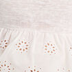 T-shirt manches courtes blanc femme