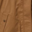 Parka col fausse fourrure amovible marron fonc&eacute; femme