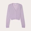 Gilet manches longues parme femme