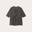 Blouse manches courtes noir femme