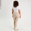 Pantalon skinny push up beige femme