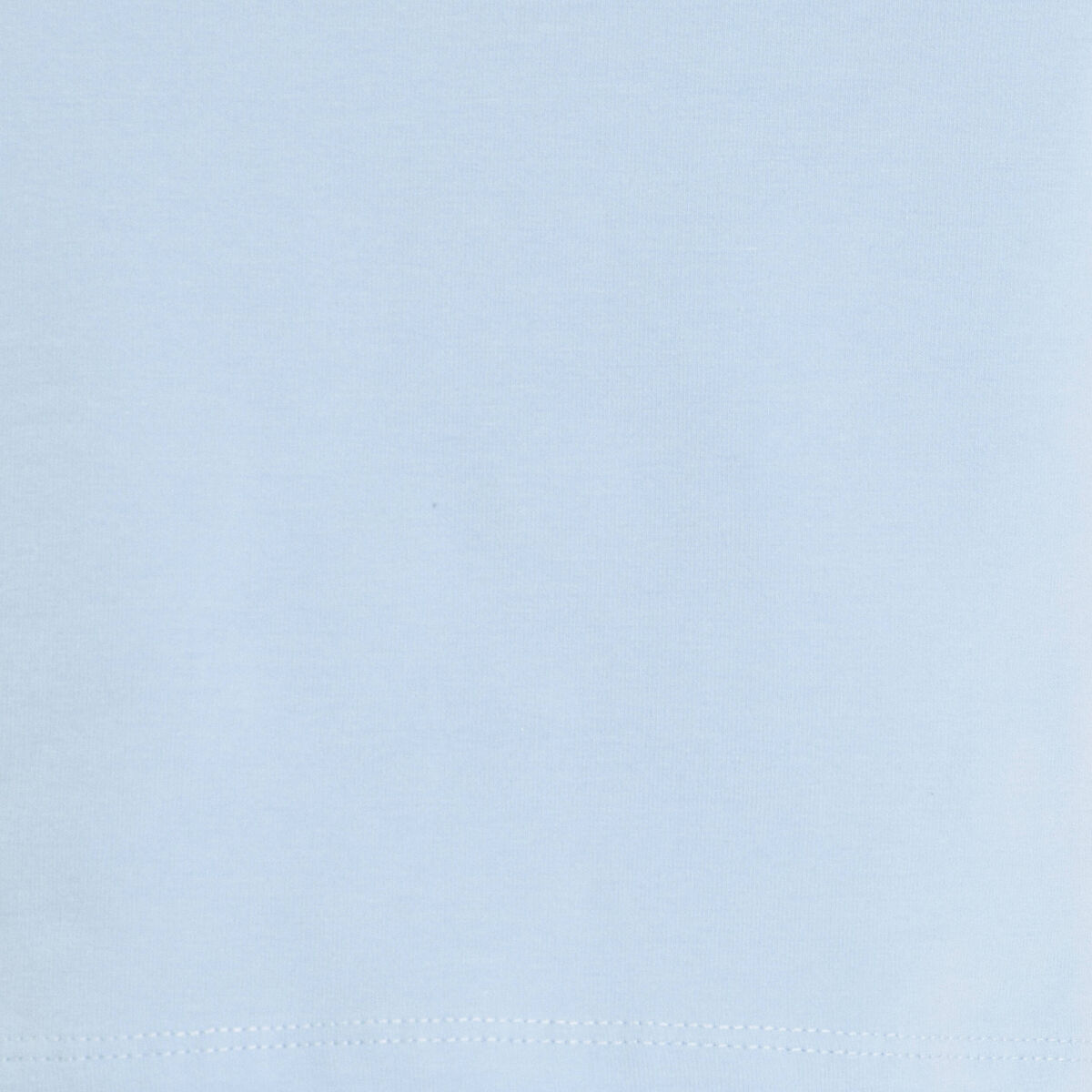 T-shirt cropped bleu clair femme