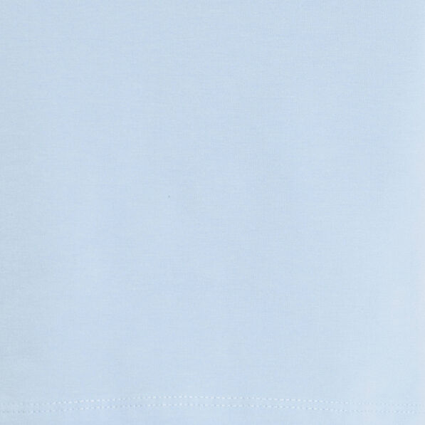 T-shirt cropped bleu clair femme