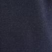 Veste boutonnée col teddy bleu marine femme