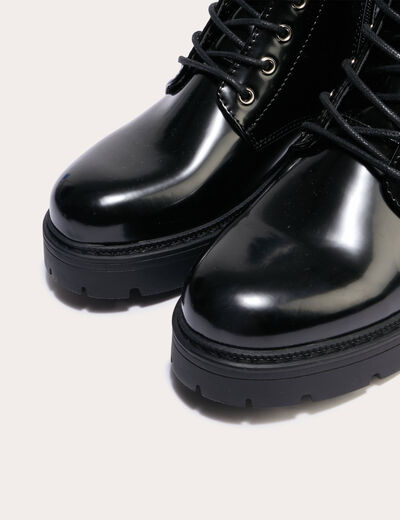 Bottines noir femme