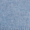 Pull sans manches col en V bleu pastel femme