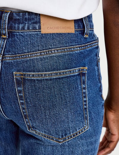 Jean taille standard denim stone femme