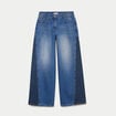 Jean flare taille basse denim double stone femme