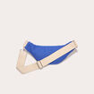 Sac banane bleu electrique femme