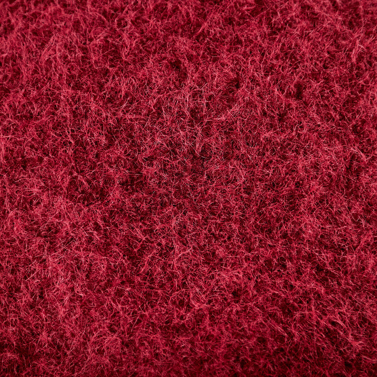 Gilet sans manches effet polaire rouge fonc&eacute; femme