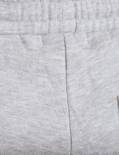 Jogging barrel gris clair femme