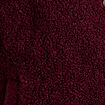 Gilet sans manches fausse fourrure prune femme